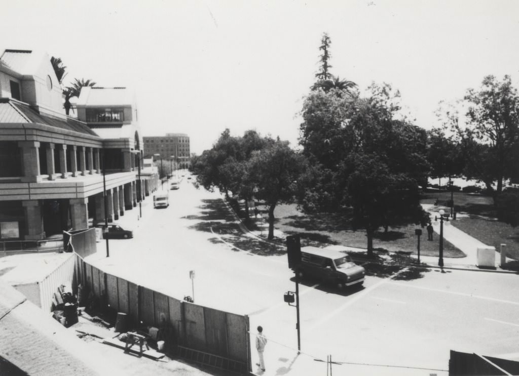 View of the Plaza, 1988