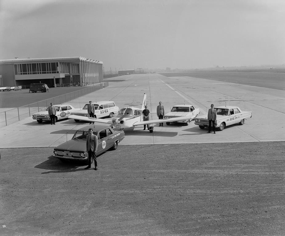 Aircraft and Fleet Vehicles for Radio Station KXRX, 1967