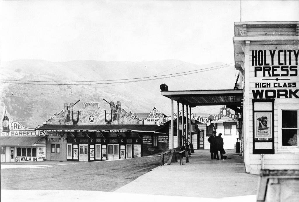 Holy City, San Jose, 1929