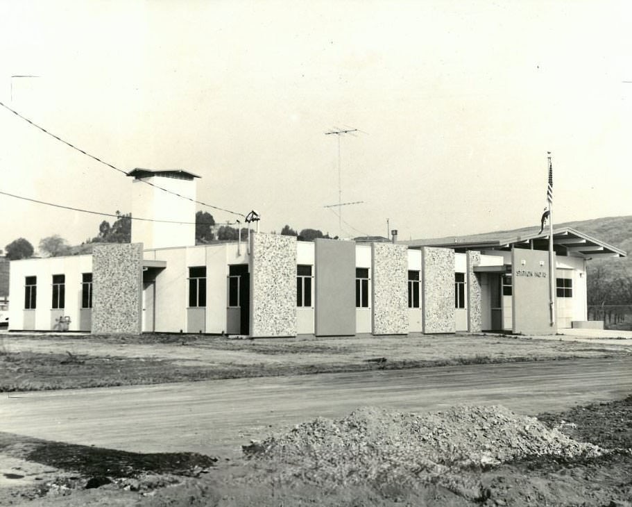 Fire Station No. 18 located at 4430 South Monterey Road, San Jose, 1970s