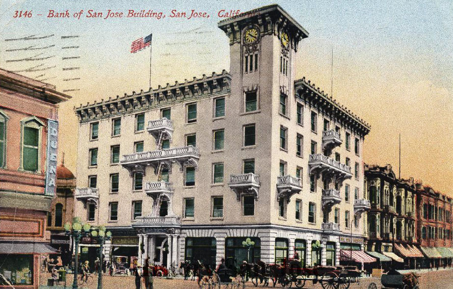 Bank of San Jose Building, 1920