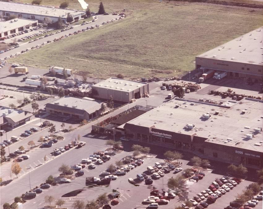 Orchard Supply Hardware store, located at 7884 Dublin Boulevard, 1980