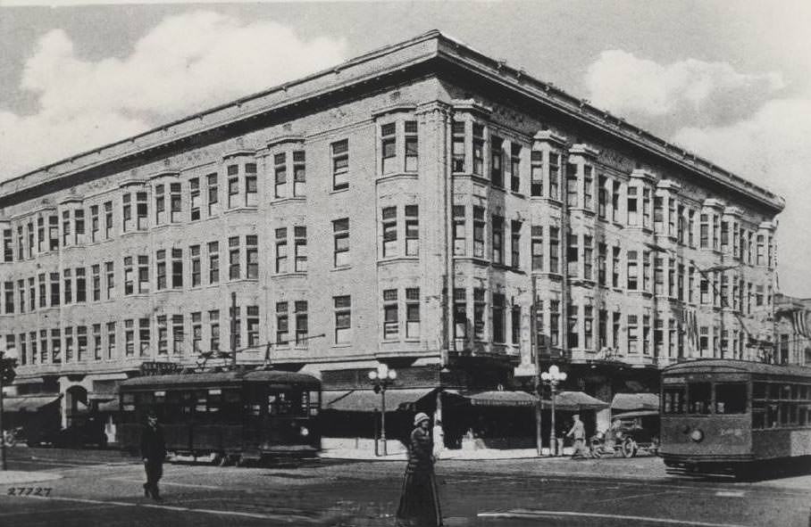 Porter Building, on the Northeast Corner of Second and Santa Clara Streets, San Jose, 1925