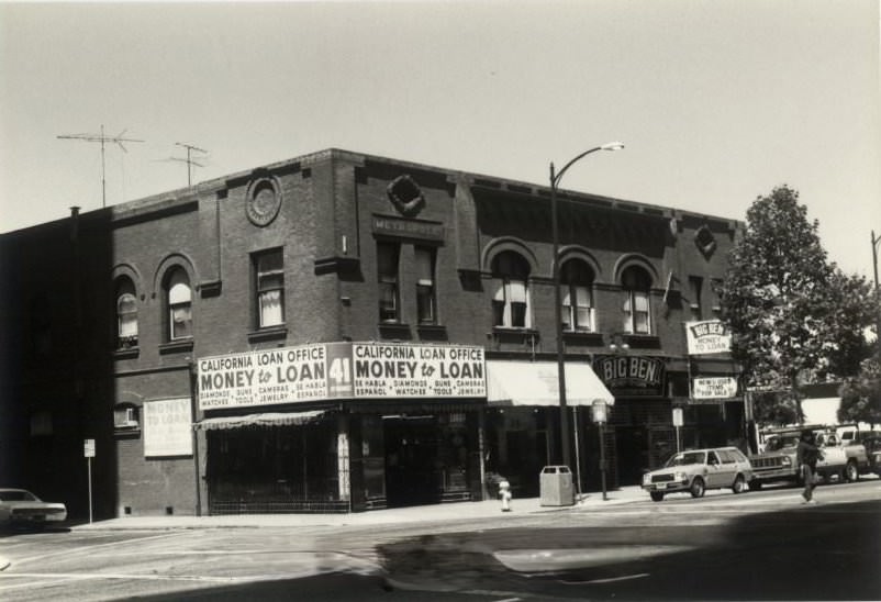 California Loan Office, Metropole Hotel, 1986