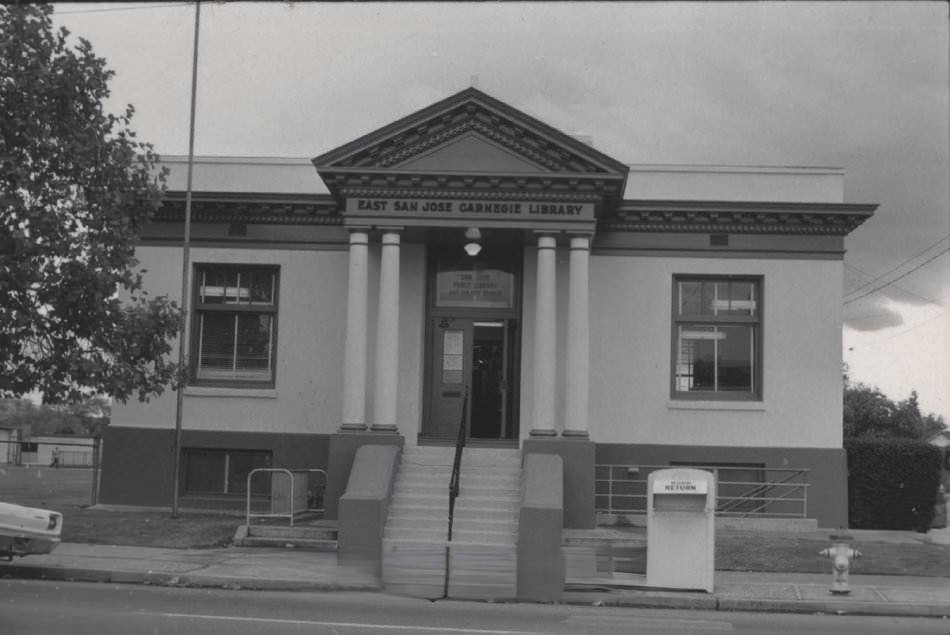 San Jose Public Library San Jose Public Library San Jose Public Library branch, 1102 East Santa Clara Street, 1975