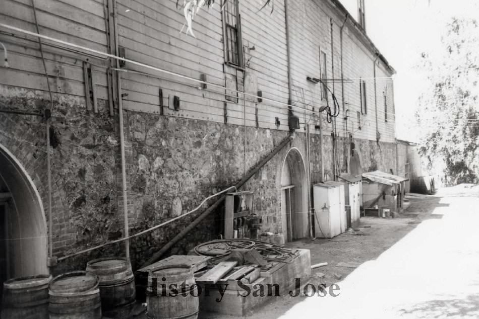 Wehner Mansion - Winery building, 1986