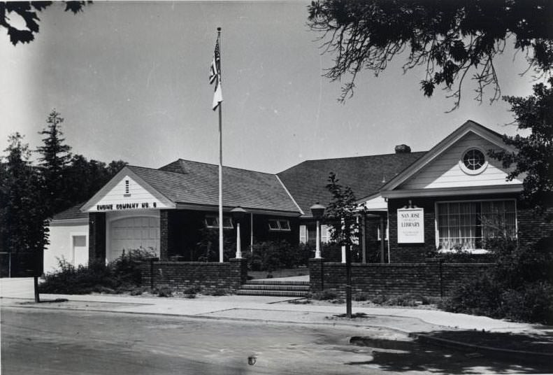 San Jose Library and Fire Department, 1980