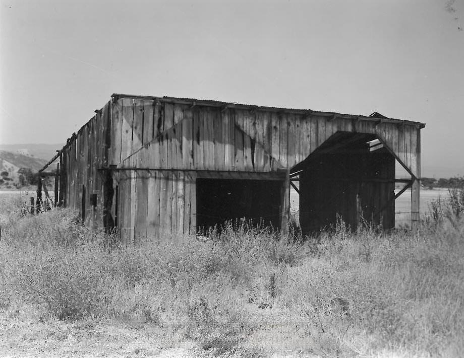 The Dairy, north of Metcalf Road - Wagon Barn, 1978