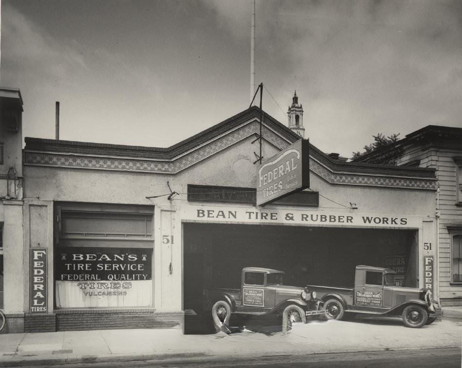 Bean Tire & Rubber Works, 1925