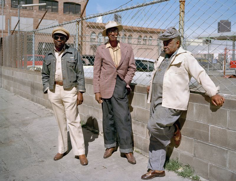 Longtime neighbors, Langton at Folsom Street, 1981