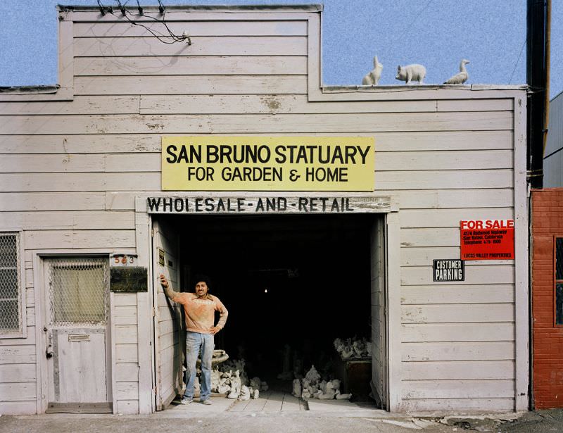 San Bruno Statuary, 563 6th Street, 1981