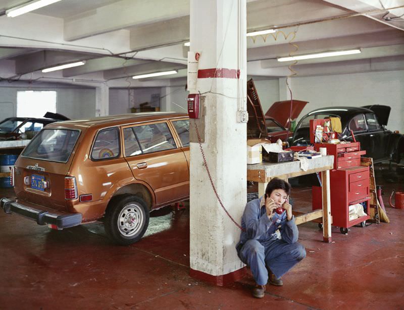 Labyris Auto Repair, "Complete Car Care By Women", 240 6th Street, 1982