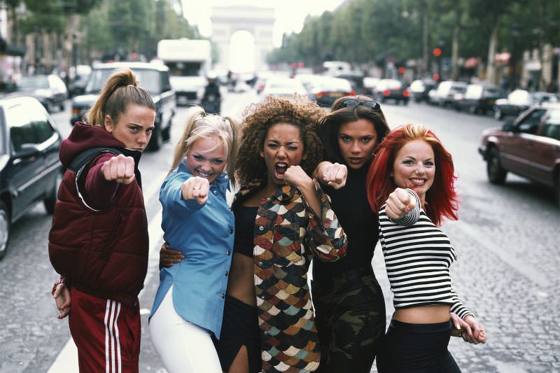 Stunning Photos of Spice Girls in Paris in 1996 by Tim Roney