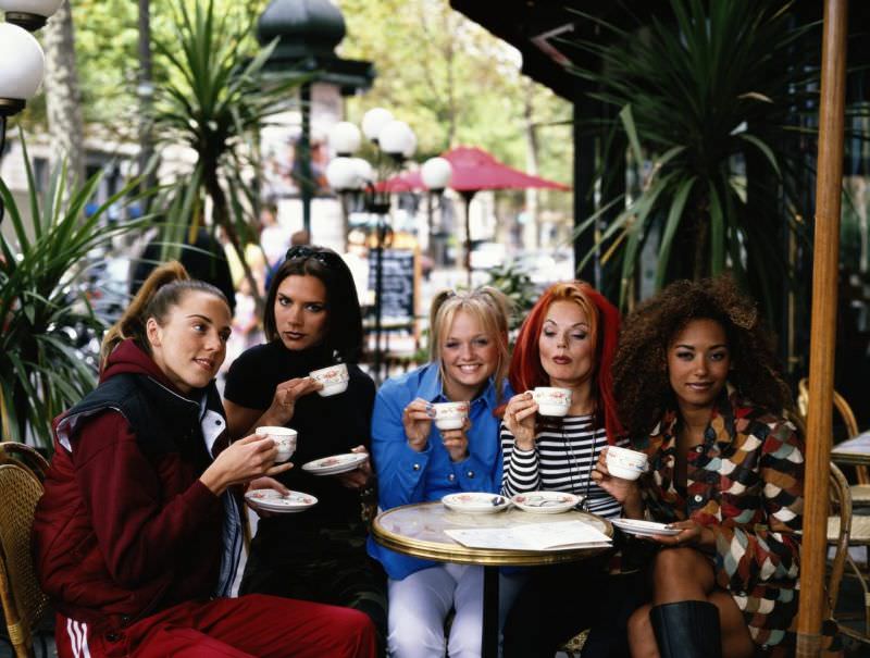 Stunning Photos of Spice Girls in Paris in 1996 by Tim Roney