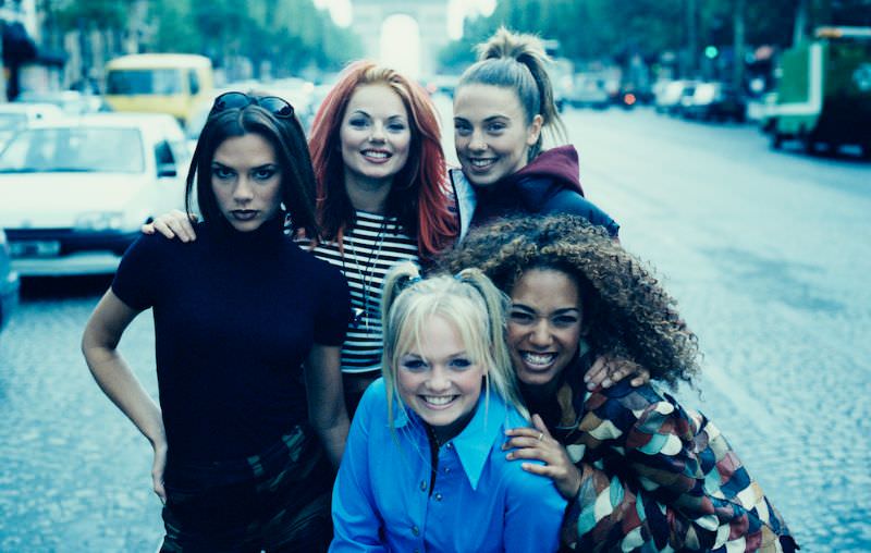 Stunning Photos of Spice Girls in Paris in 1996 by Tim Roney