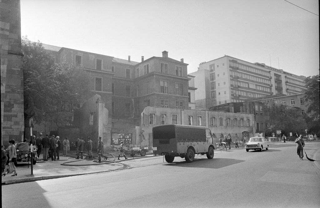 Former Bürgerspital, Basle, 1970