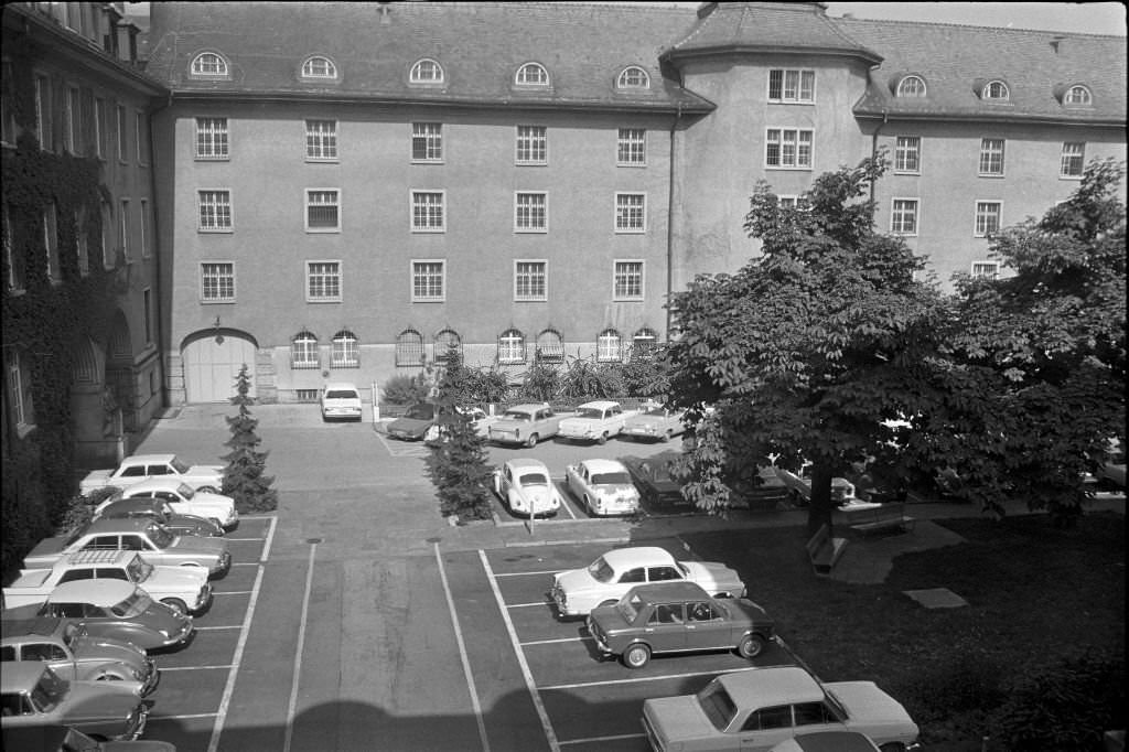 District prison in Zurich, 1970