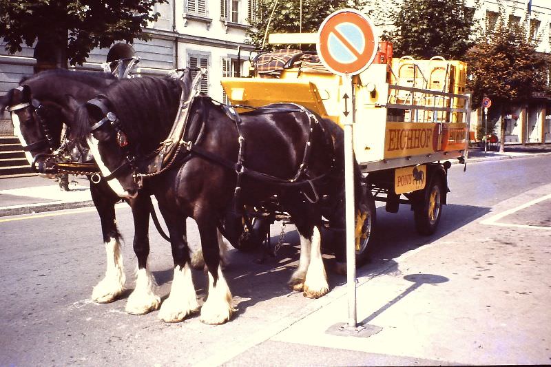 Eichhof Bier, Lucerne, 1979