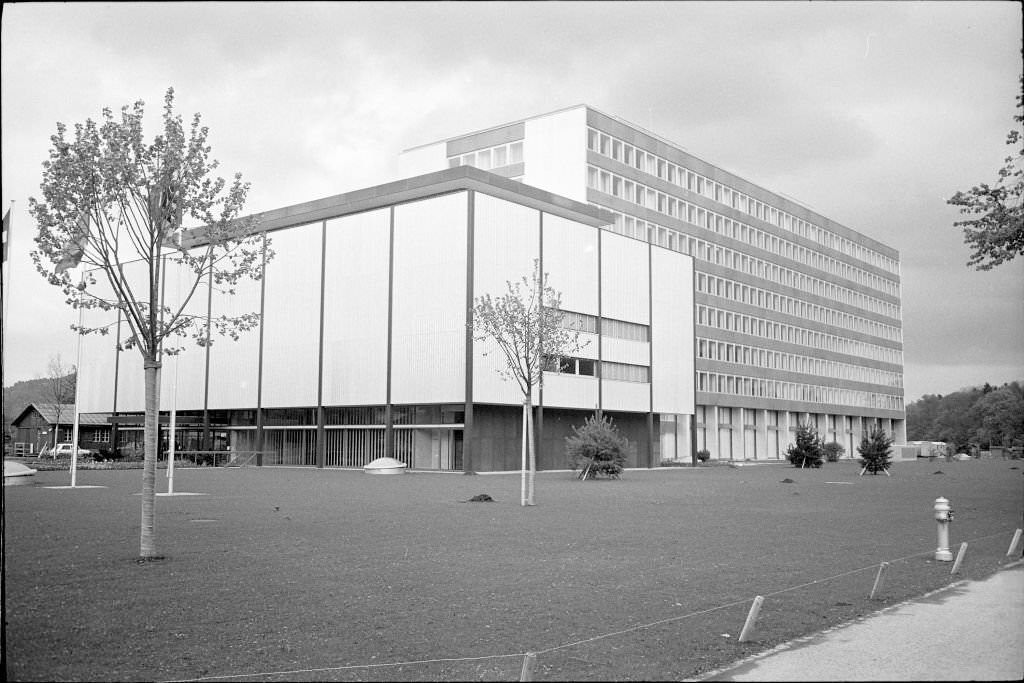 Universal Postal Union headquarters Berne, 1970