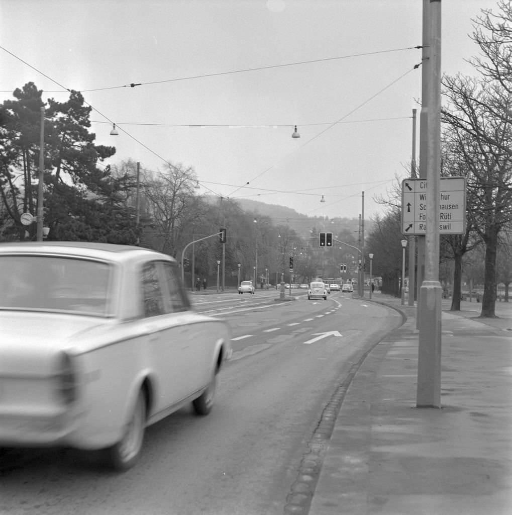 Mythenquai Zurich, 1970