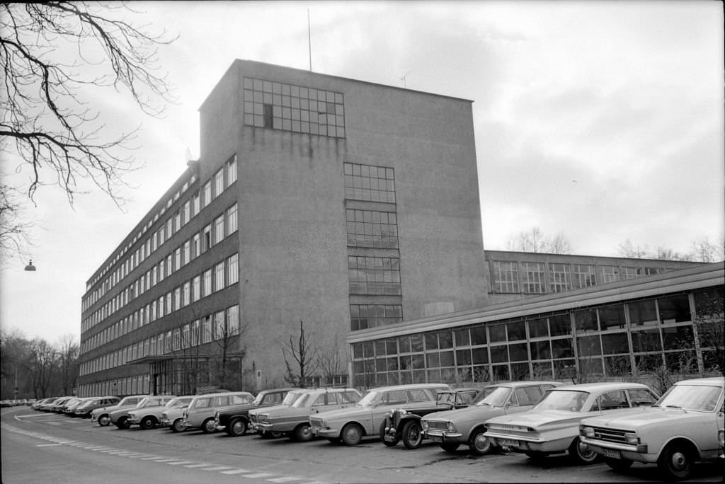 New school for arts and crafts, Bern, 1970