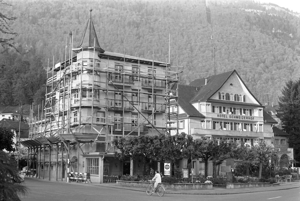 Hotel Viktoria in Weggis, 1971