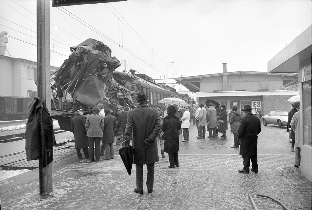 Railway accident in Feldmeilen, 1971