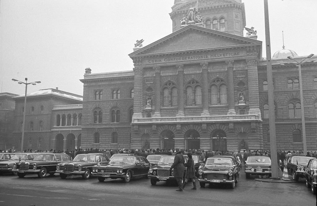 New Year reception at Federal palace 1971