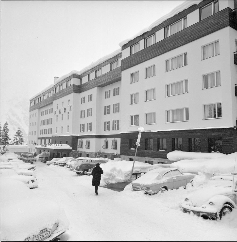 Park hotel , St. Moritz 1970