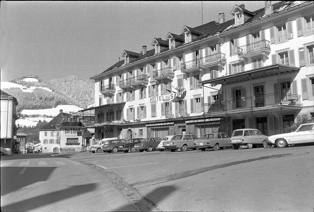 Hotel du Sapin, Charmey, 1970
