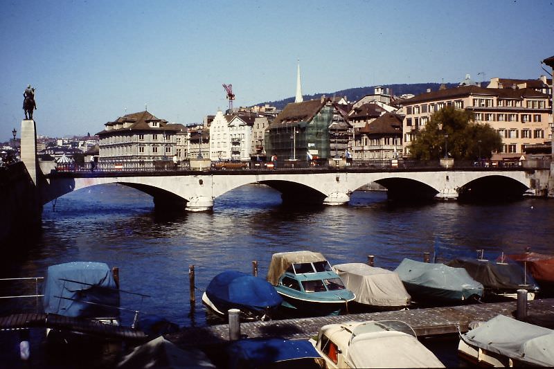 Münsterbrücke, Zürich, 1979