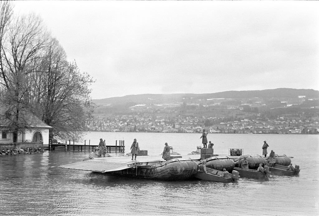 Army divers, manoeuvre 1970