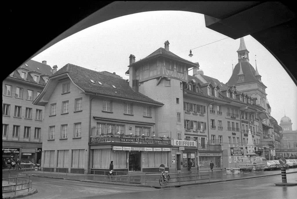Waisenhausplatz, Berne, 1970