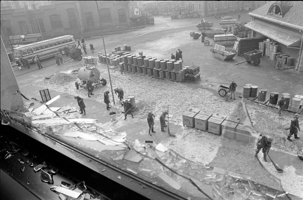 Explosion bei Ciba-Geigy in Basel, 1970