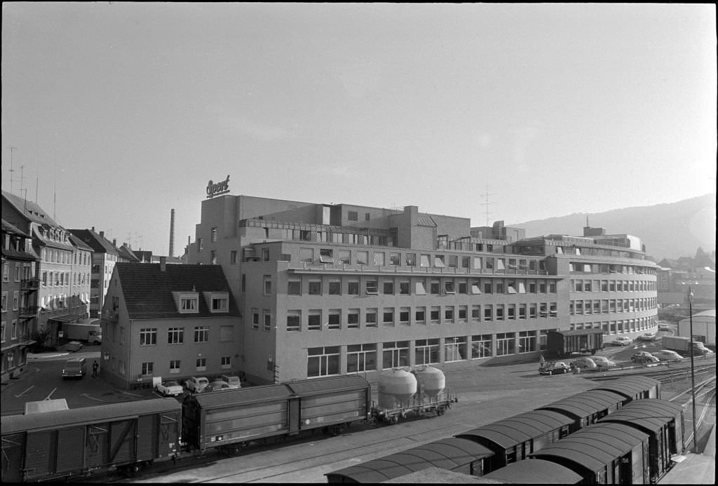 Jean Frey AG, printers in Zürich, 1970