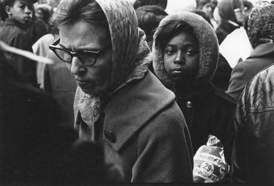 William Gedney's Street Portraits of People in the Crowd in Brooklyn, NYC, 1967