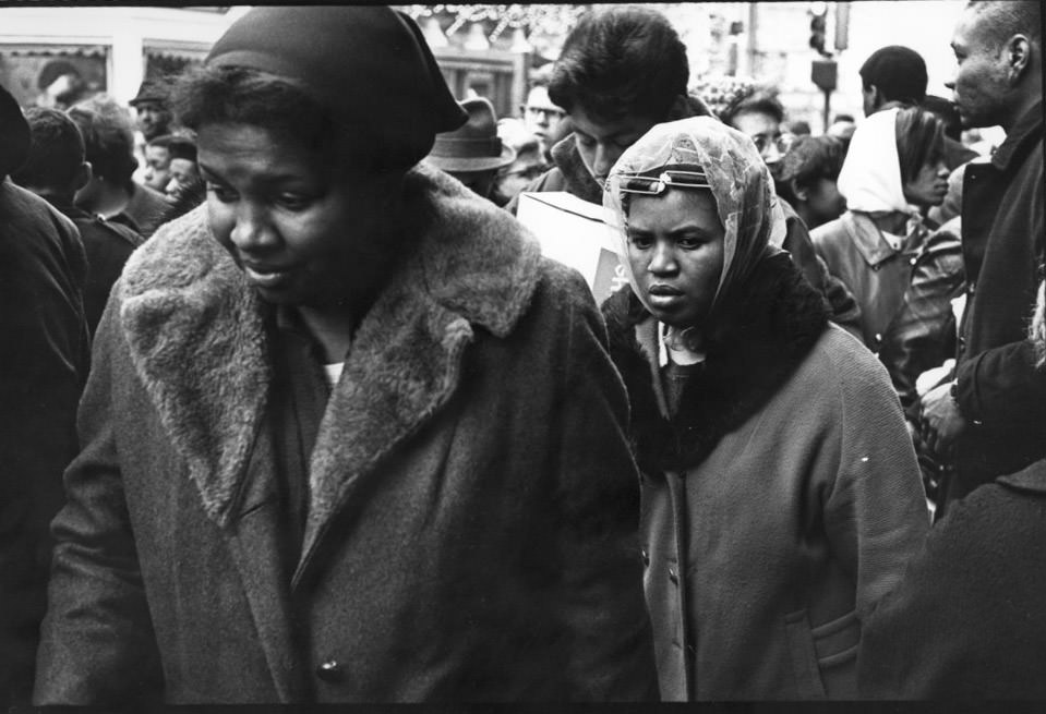 William Gedney's Street Portraits of People in the Crowd in Brooklyn, NYC, 1967