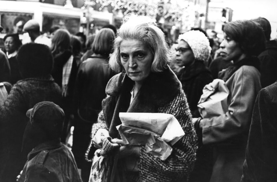 William Gedney's Street Portraits of People in the Crowd in Brooklyn, NYC, 1967