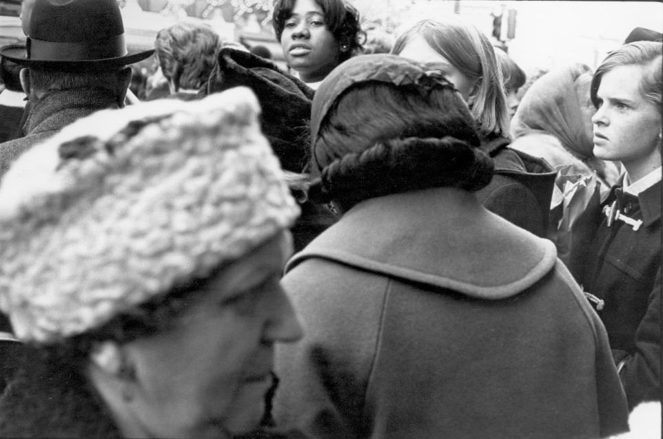 William Gedney's Street Portraits of People in the Crowd in Brooklyn, NYC, 1967