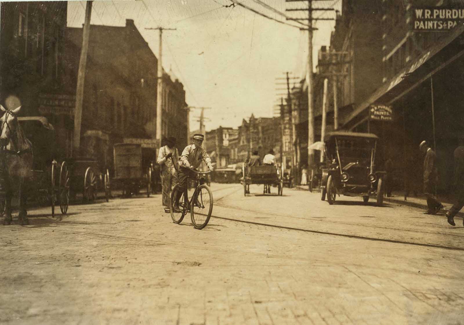 Postal Telegraph boy, Danville, Va.