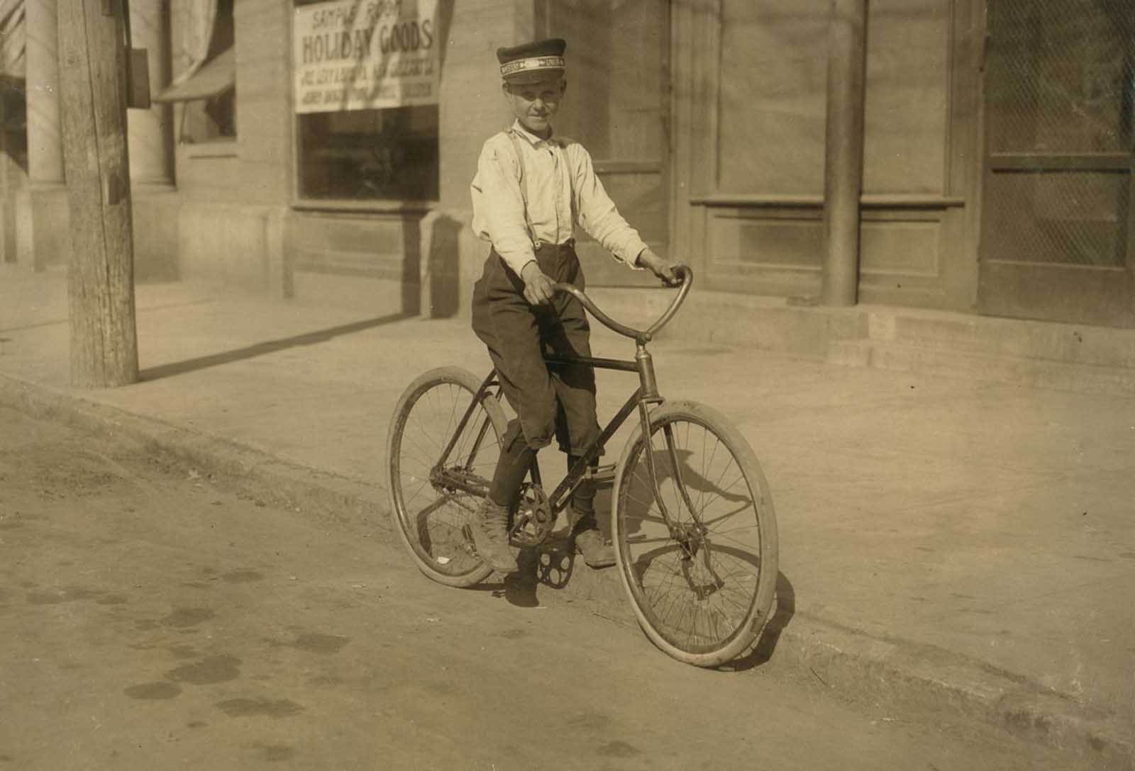 Fourteen year old messenger #2 Western Union, Shreveport.