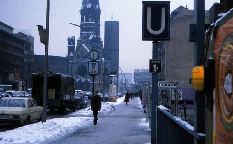 East and West Berlin in 1970