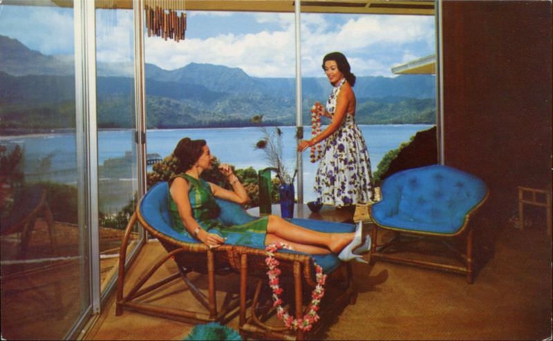 Hawaiian Hotel Rooms 1950s