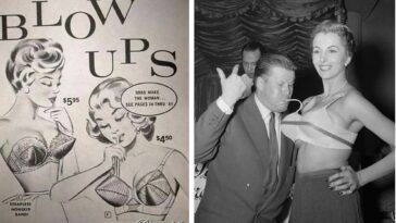 Inflatable Bra 1950s and 1960s