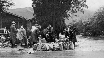 Los Angeles flood 1934