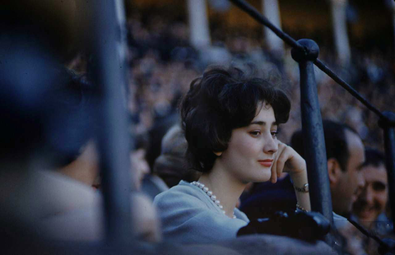 Beautiful Ladies at the 1959 Seville Fair in Andalusia, Spain