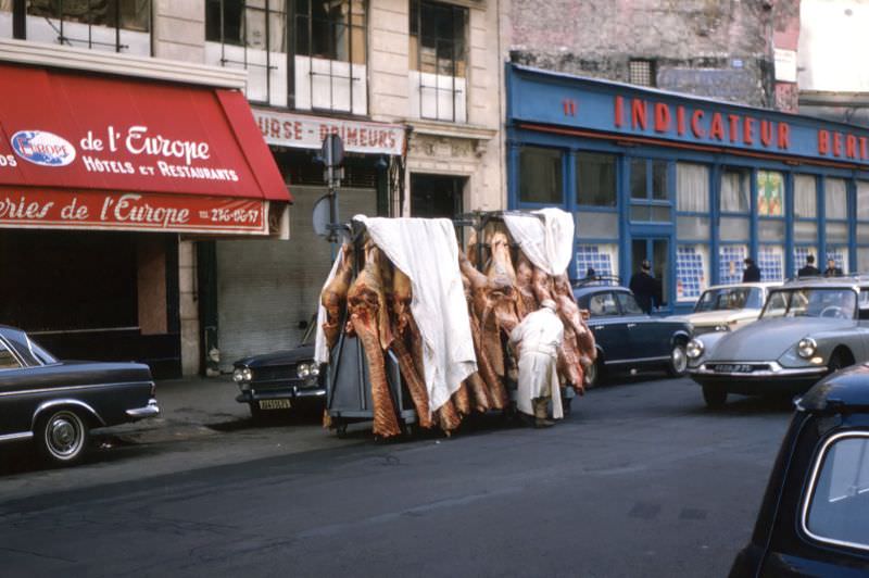 Les Halles, Paris, 1966