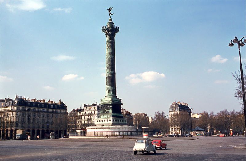 Colonne de Juillet, Paris, 1968