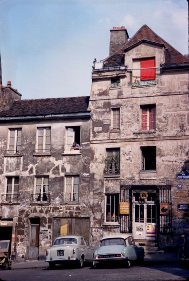 Rue de la Montagne, Saint Geneviere, 1960