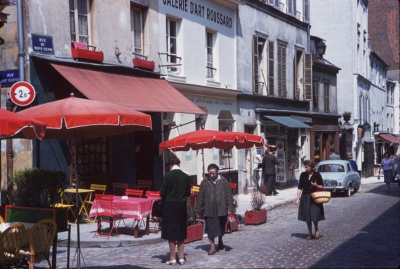 Rue Mont Genis, Montmartre, 1960